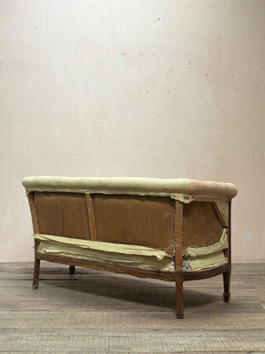 1920's mahogany frame sofa