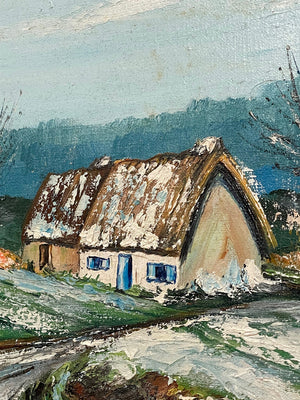 Small canvas by Lucien Gondret (1941 - 2023)