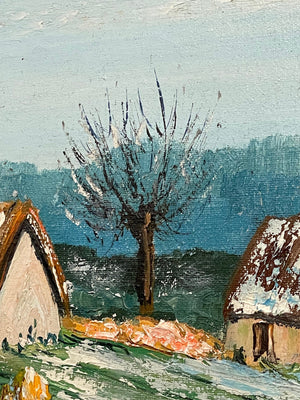 Small canvas by Lucien Gondret (1941 - 2023)