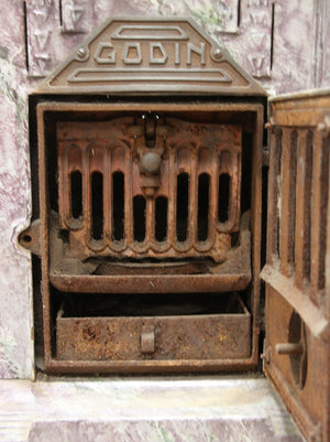 Art Deco stove by Godin