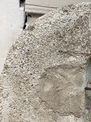Three cast concrete carvings (priced individually)