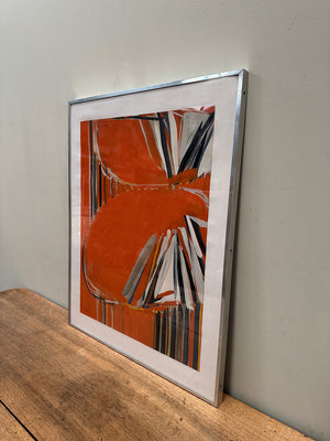 Abstract painting by P. Gougerot