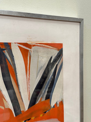 Abstract painting by P. Gougerot