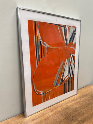 Abstract painting by P. Gougerot