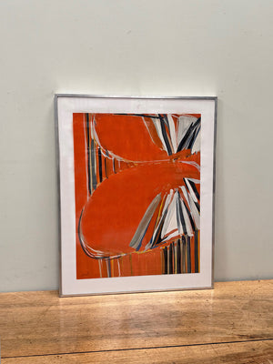 Abstract painting by P. Gougerot