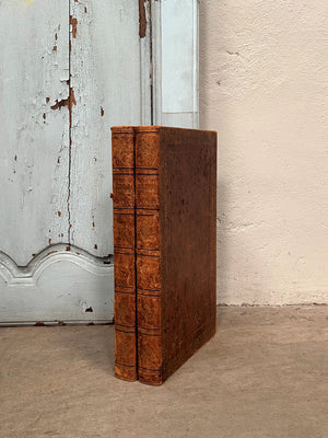 Leather backgammon board