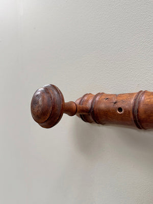 Faux bamboo coat hooks (each) (1 x sold, 1 x available - White)