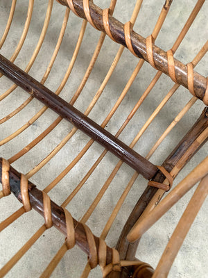 Bamboo magazine rack