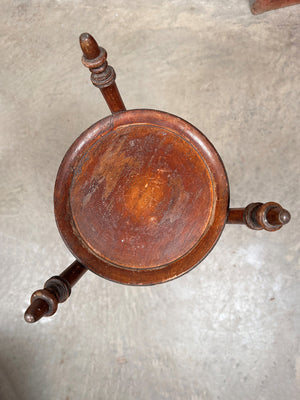 Faux bamboo tripod stand