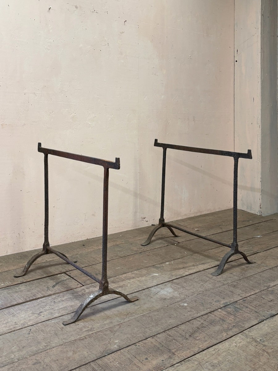 Pair of Blacksmith's trestles (Reserved)