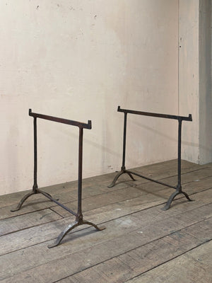 Pair of Blacksmith's trestles (Reserved)