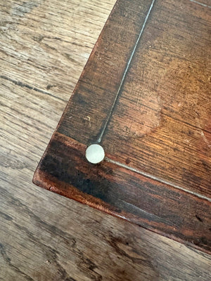 Box with pearl inlay