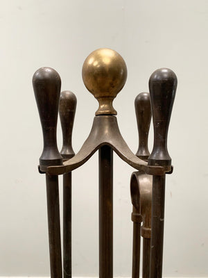 Brass companion set