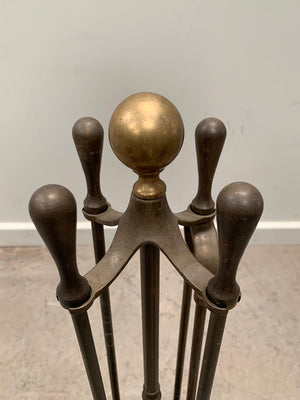 Brass companion set