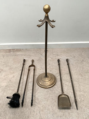 Brass companion set