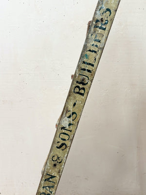 Old builder's ladder