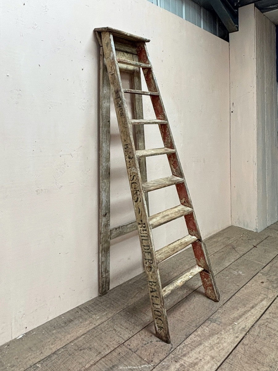 Old builder's ladder