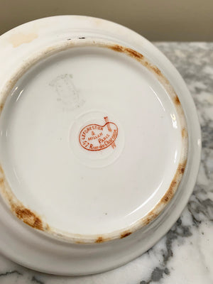 Rare cafe saucers (each) (2 available)