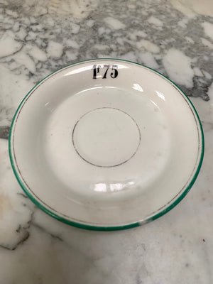 Rare cafe saucers (each) (2 available)