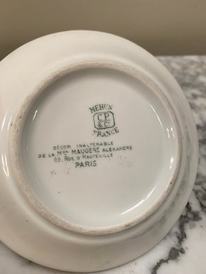 Rare cafe saucers (each) (2 available)
