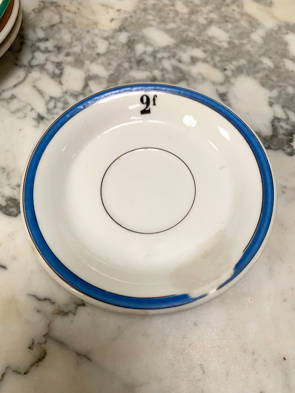 Rare cafe saucers (each) (2 available)