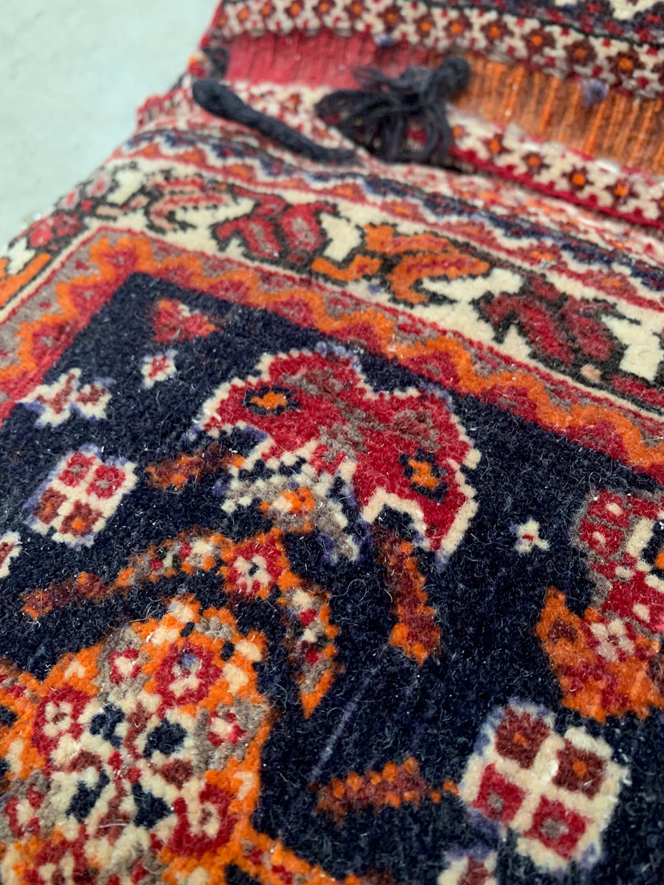 Two carpet floor cushions (each)