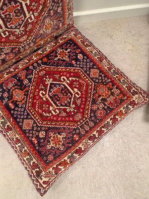 Two carpet floor cushions (each)