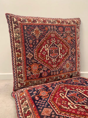 Two carpet floor cushions (each)