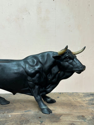 Ceramic bull