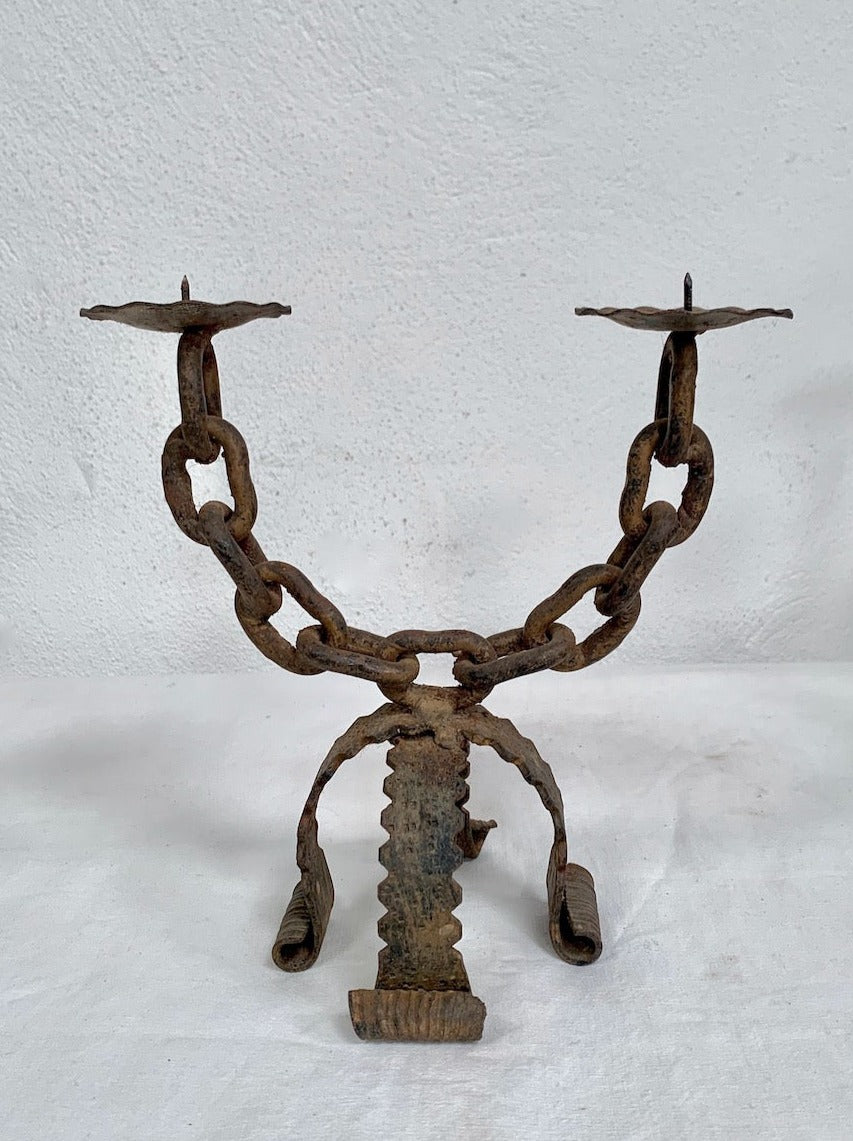 Pair of candelabras