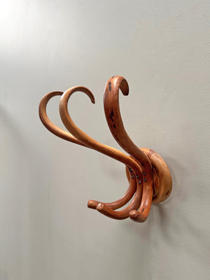 Bentwood coat hooks