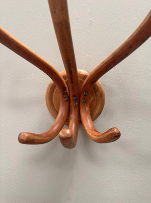 Bentwood coat hooks
