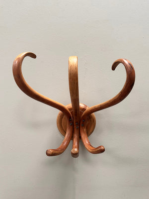 Bentwood coat hooks
