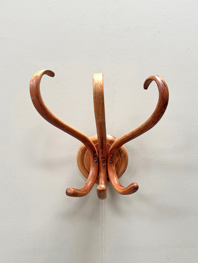 Bentwood coat hooks