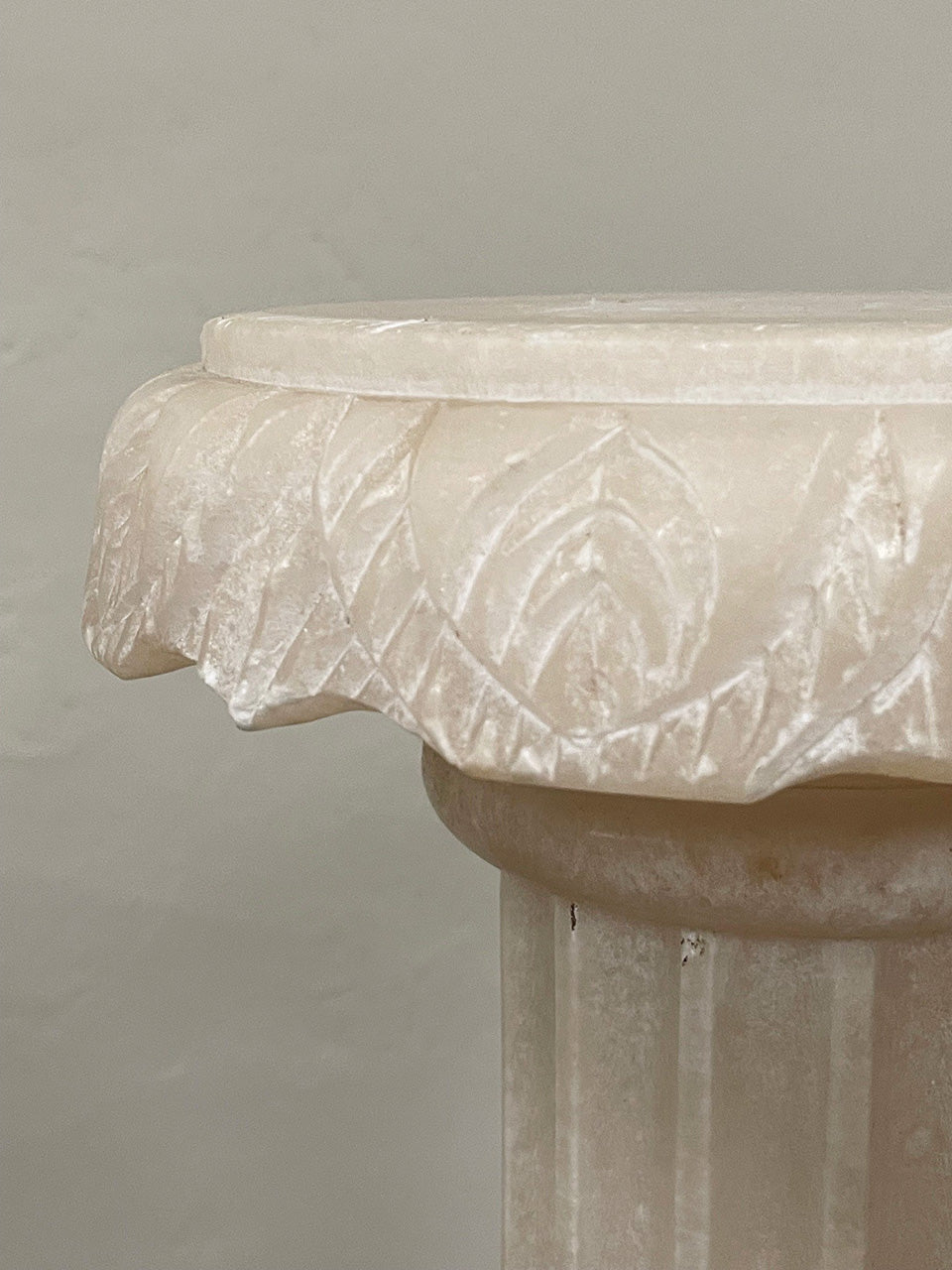 Alabaster column
