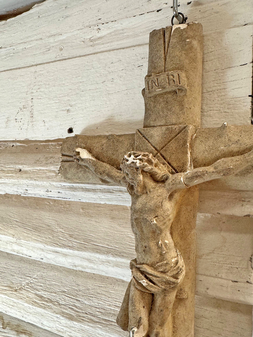 Wall hung cross