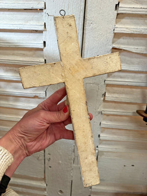 Wall hung cross