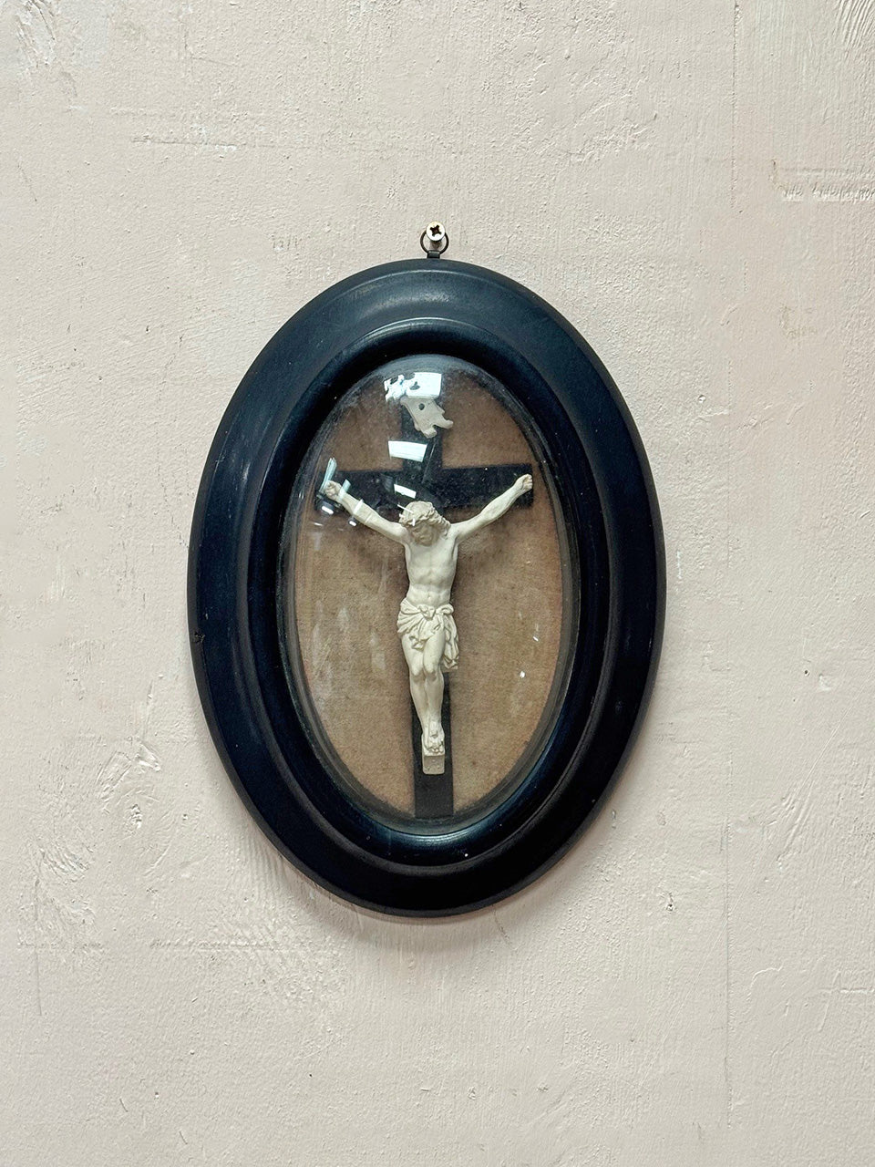 Ebonised religious frame (Reserved)