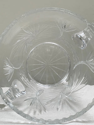 Crystal glass champagne bucket
