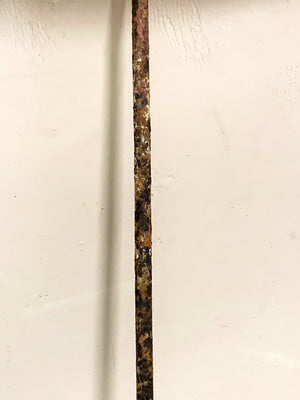 Decoy duck mounted on a spike