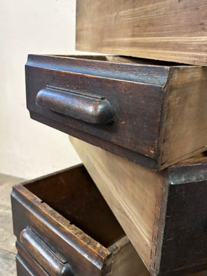 Art Deco oak drawers (each, from)