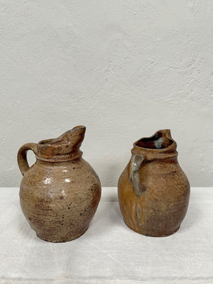 Earthenware jugs (£40 - £80)