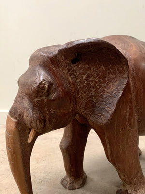 Carved elephants (each)