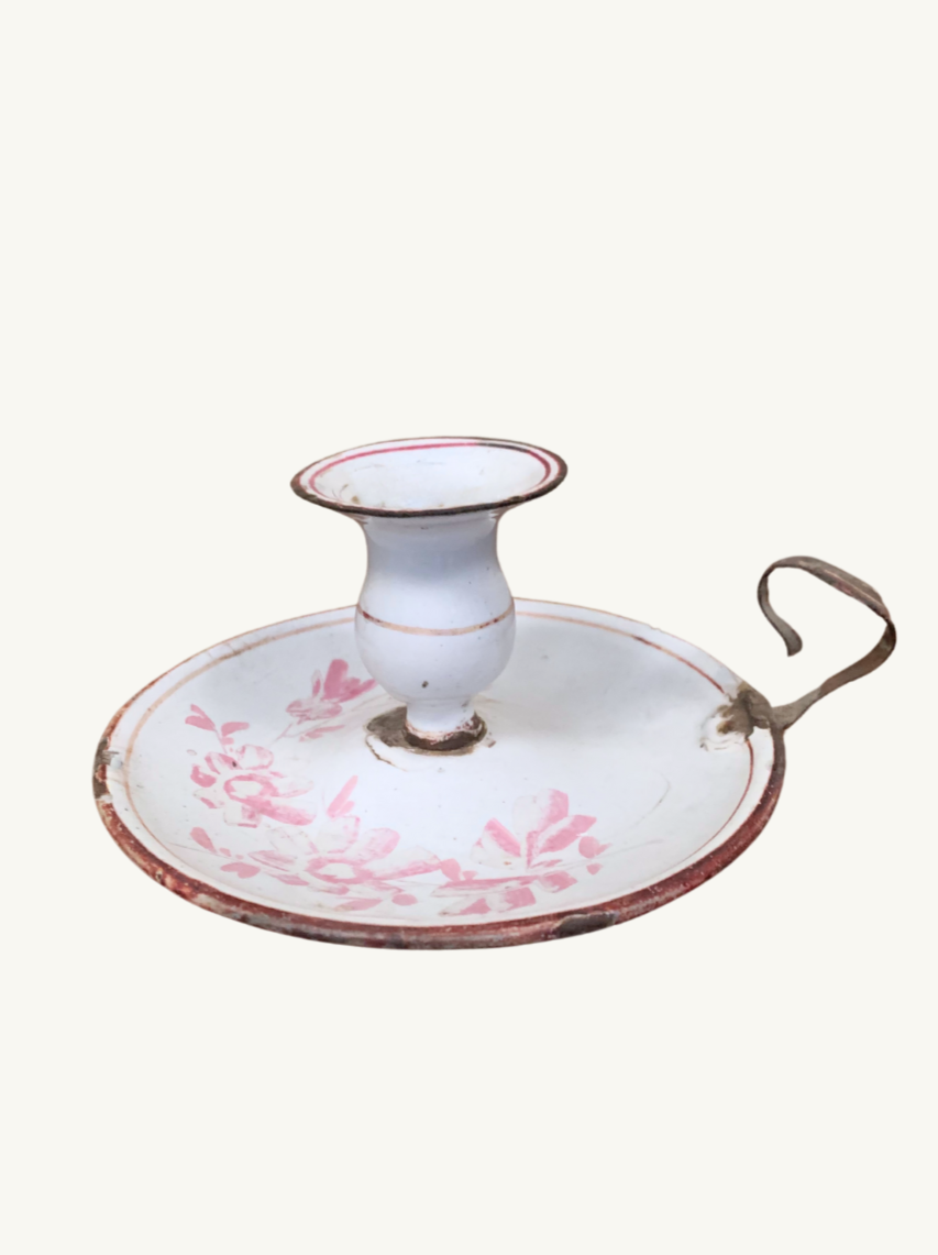 Enamel candleholder