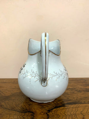 19th century enamel jug