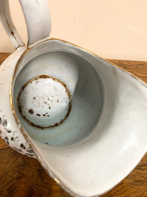 19th century enamel jug