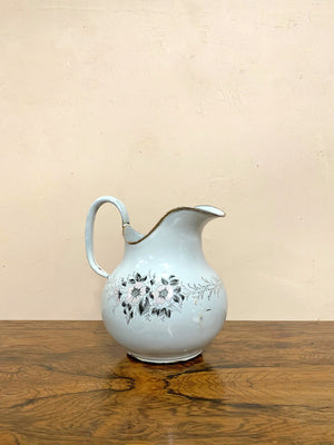 19th century enamel jug