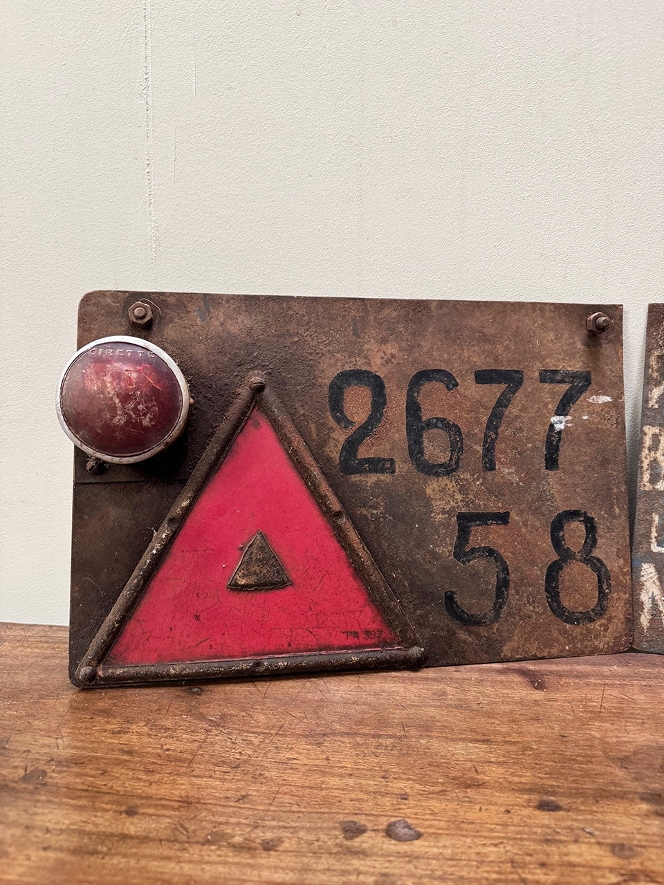 Two metal farm signs (each)