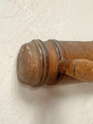 Faux bamboo coat rack (Reserved)
