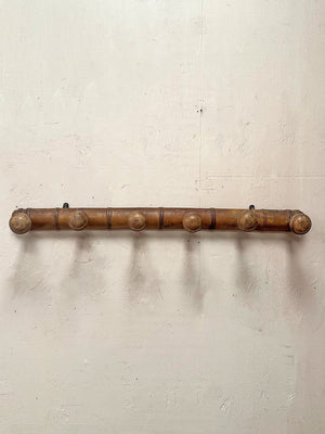 Faux bamboo coat rack (Reserved)